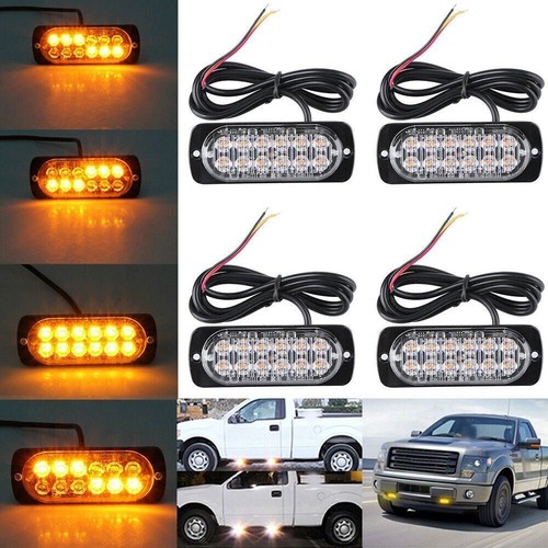 12v 24v 12led amber - 12v,