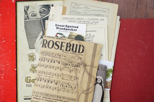 Junk journal pack vintage - journal, 50