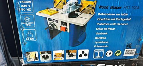 Fox f60 100a wood shaper - fox,