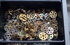 Meccano 12 x 1" Bush Wheels