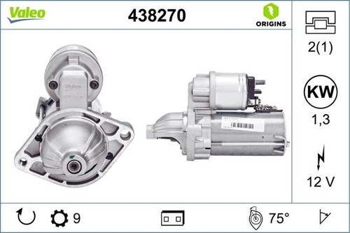 Valeo 438270 starter - valeo,
