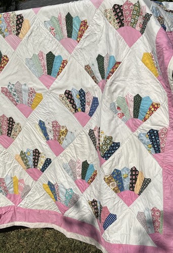 Vintage quilt vibrant japanese - quilt,