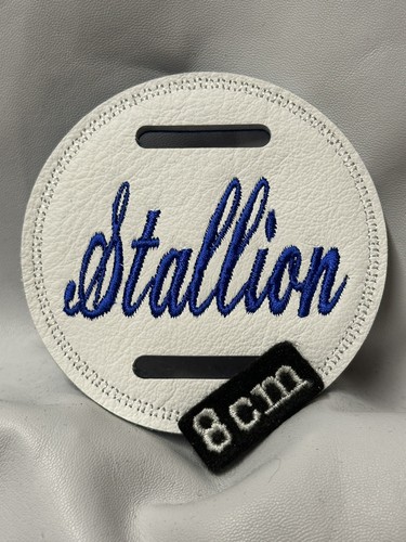8cm white leather - x,