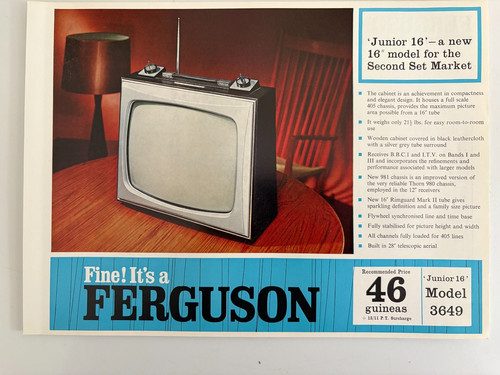 Ferguson 3649 junior - , 16"