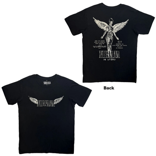 Nirvana unisex carbon shirt - nirvana, t-shirt