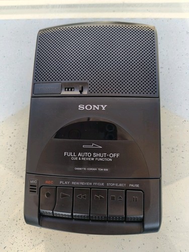 Sony cassette corder tcm 939 - cassette-corder, tcm-939