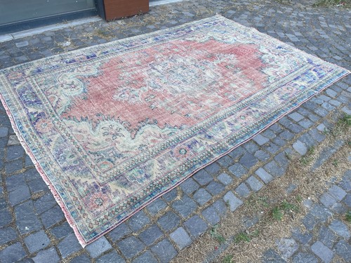 Turkish vintage rug handmade - rug,,