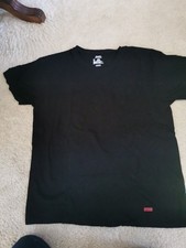 Supreme Mans Black T Shirt Large