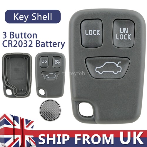 Button remote key fob case - remote,