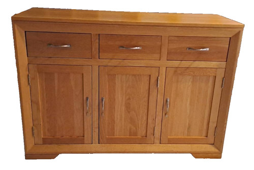 Solid oak sideboard - oak,