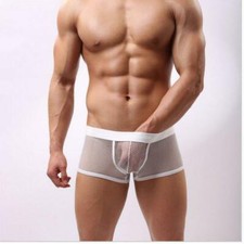 Men's Sexy Transparent Spandex