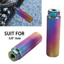 1Pair BMX Pegs Bicycle Pedals MTB Bike Foot Hold Aluminum Alloy Foot Stunt Peg