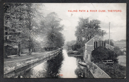Postcard thetford norfolk the - thetford,