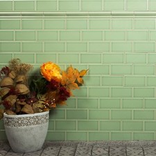 Tile Sample: Putney Lime Green