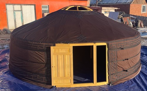Authentic mongolian yurt - mongolian,