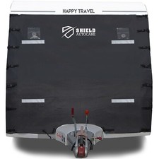 Caravan front towing cover - front,