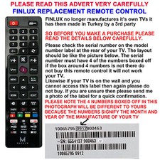 FINLUX TV REMOTE CONTROL A