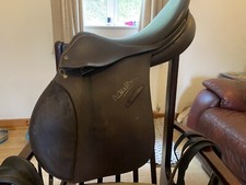 17 1/2” Crosby Miller GP Brown Leather Saddle