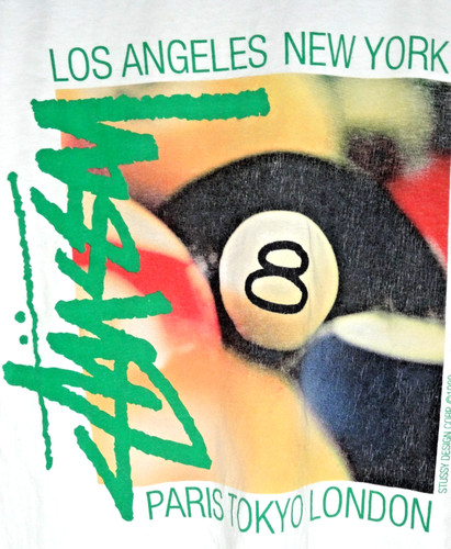 Vintage stussy ball shirt - 8,