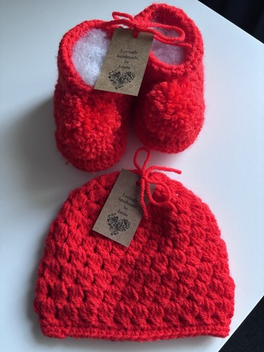 Crochet baby bonnet and - crochet,