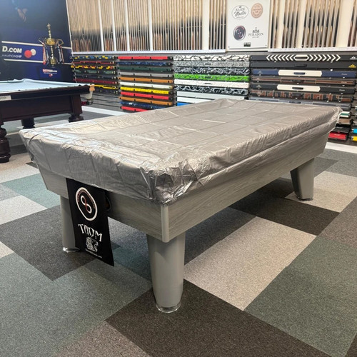 Silver lightweight pool - pool, table