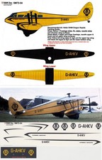 S&M DECALS 1/72 DH.89 Dragon Rapide (Automobile Association)