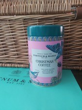 Used Fortnum and Mason Christmas Coffee Tin (EMPTY) 250g 