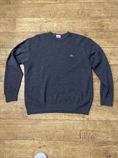 Lacoste Wool Jumper In Grey