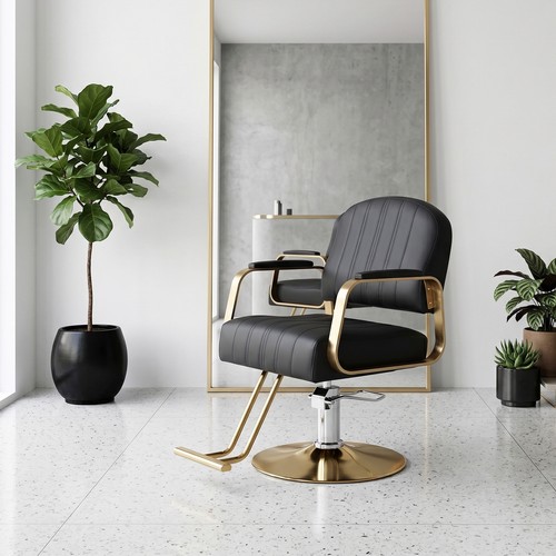 Barber chair beauty salon - chair,