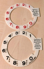Vintage Advertising Dial
