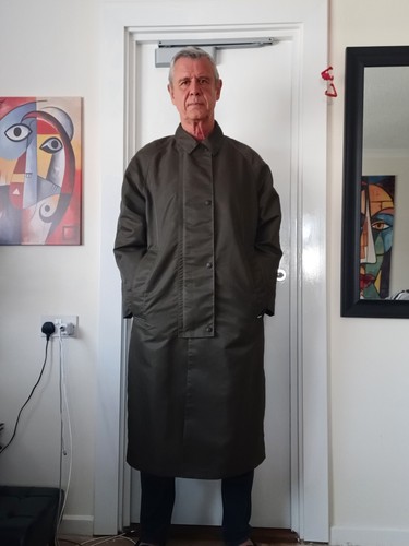 Italian trench coat - trench, full