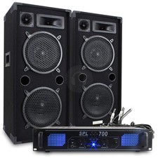 2x Max Dual 2 x 10" Speakers +