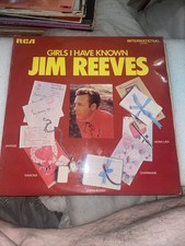 Jim Reeves Girls I Have Known Vinyl LP 1971 