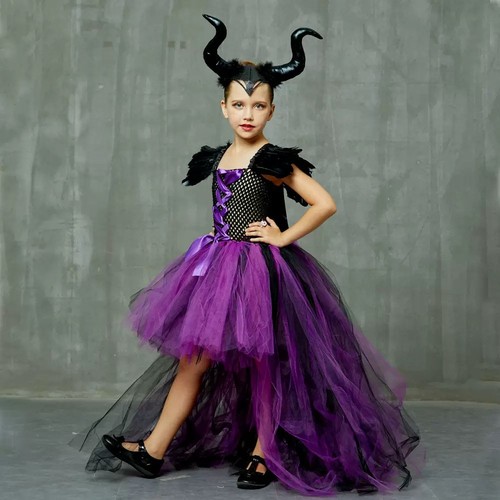 Girls maleficent costume - girls,