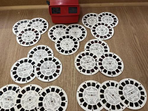Vintage gaf red viewmaster and - vintage,