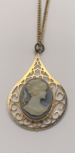 Vintage gold tone faux - vintage,