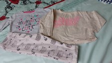 3 ITEM BUNDLE - LONG SLEEVE TOPS & LEGGINGS - 9/12 MONTHS.
