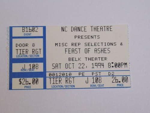 North carolina dance theatre - dance,