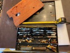 BARNARD ARTIST RARE ANTIQUE OIL PAINT BOX PALLET  ART GALLERY MUSEUM VICTORIAN