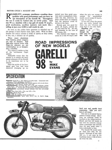 1963 garelli 94cc - 94cc, motor
