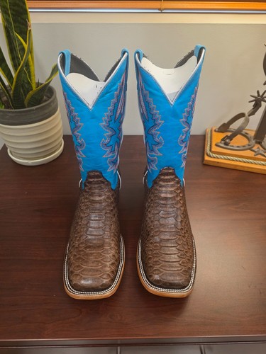 Exotic python cowboy boots - exotic,