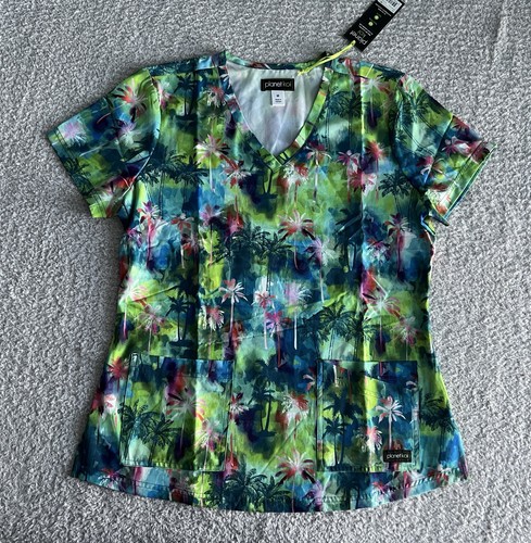Koi planet scrub top - koi,