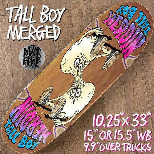 Heroin skateboards tall - heroin,