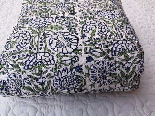 Indian hand block print cotton - hand,
