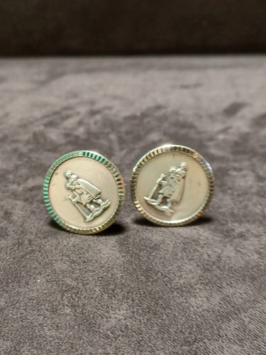 Pair christopher silver - of, st