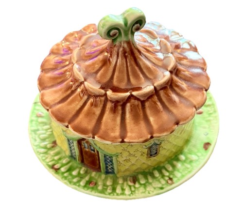 Antique majolica shorter son - majolica,