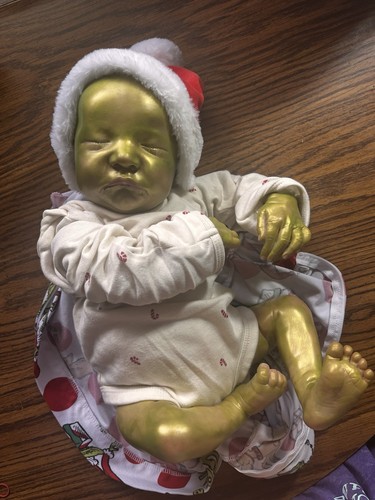Reborn baby grinch - reborn,
