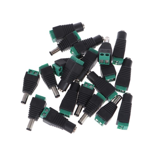Reusable power plug adapter - dc,