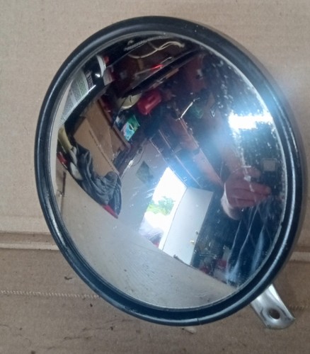 Vintage school bus mirror - school,