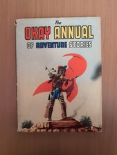 The Okay Annual of Adventure Stories. Hardcover with Dust Jacket. Vintage. 1950s